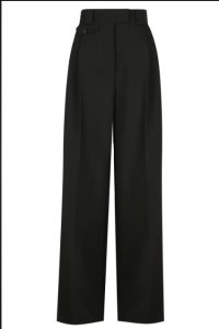High-Waisted Tailored Trousers